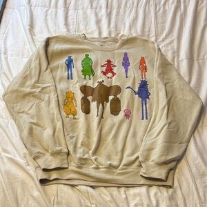 One Piece Tan Crewneck